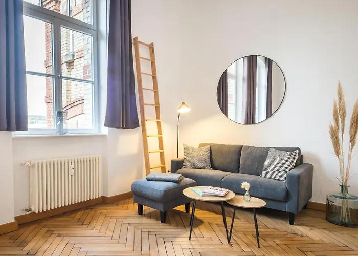 Schwarzlins Loftraum - Stilvolles Apartment Mit Smart Tv, Netflix, Disney Plus, Schnellem Wlan, Parken, Nespresso